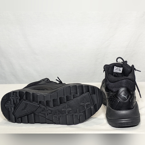 NEW Puma Mens X-ray Speed Mid Winter Sneaker Sz 9.5 black - Picture 3 of 4